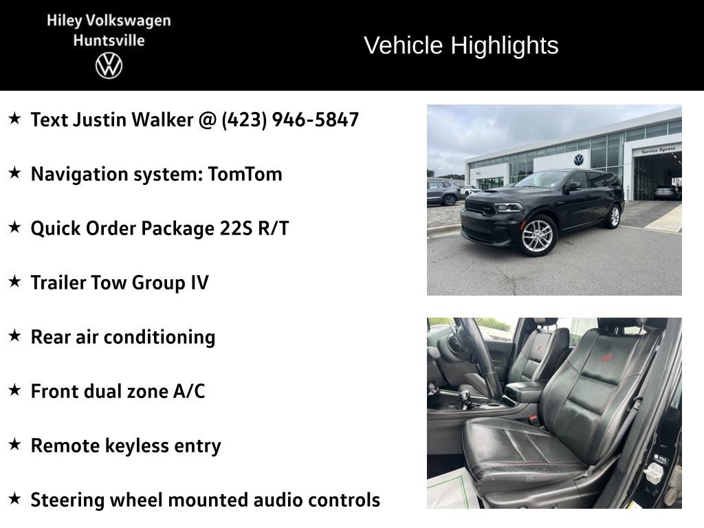 Used 2022 Dodge Durango R/T w/ Trailer Tow Group IV AWD/4WD image 6