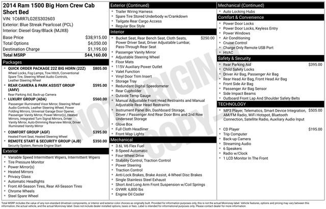 Used 2014 RAM 1500 Big Horn AWD/4WD image 25