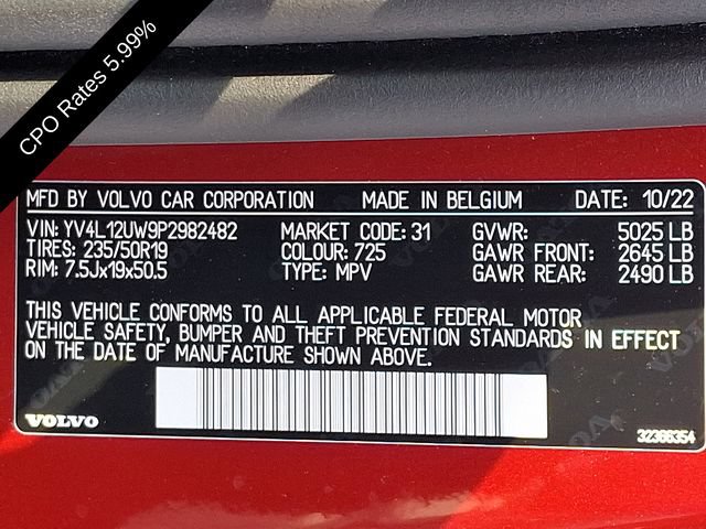Certified 2023 Volvo XC40 B5 Plus w/ Driver Assist Package AWD/4WD image 30