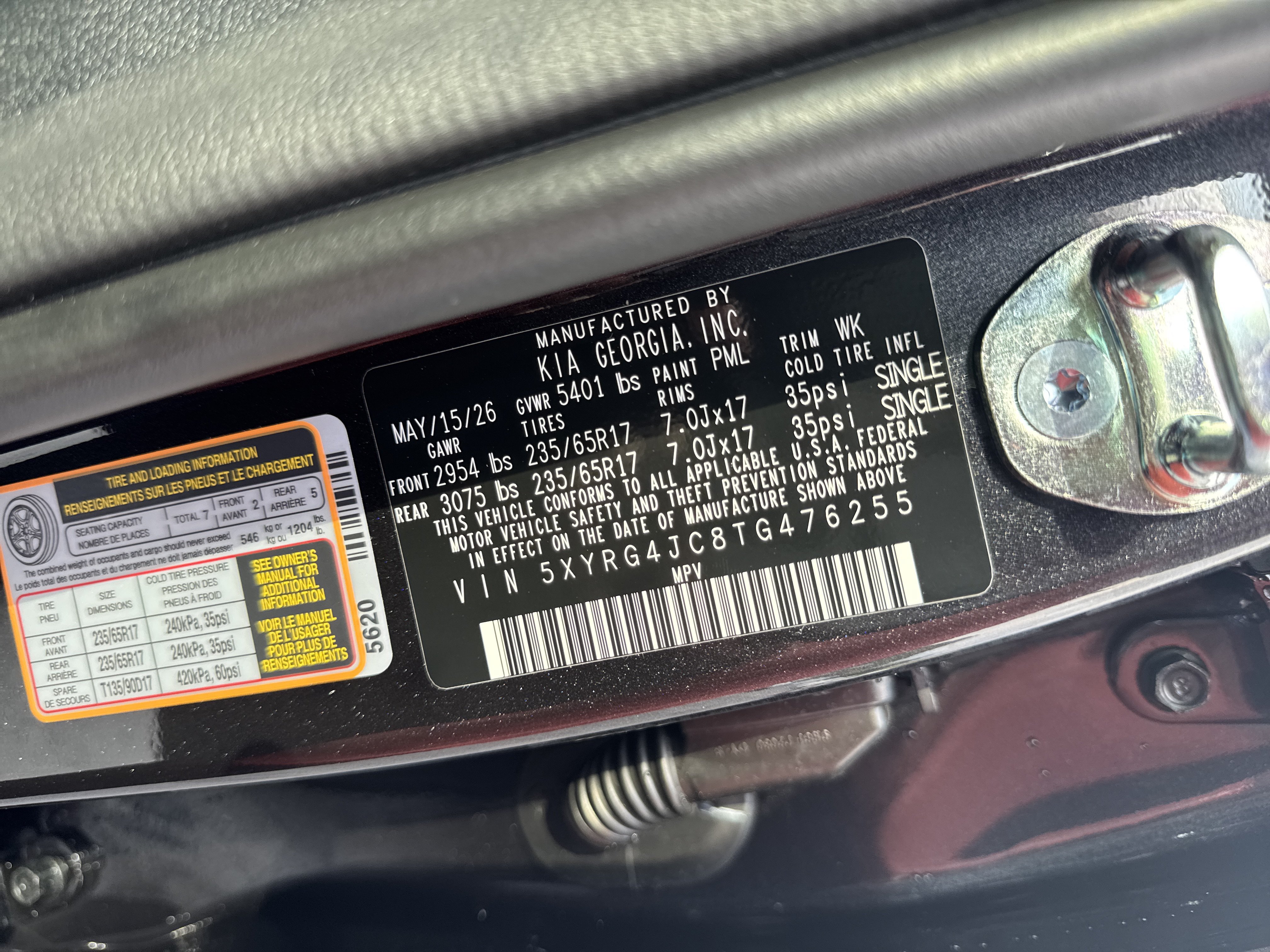 New 2026 Kia Sorento LX FWD image 33
