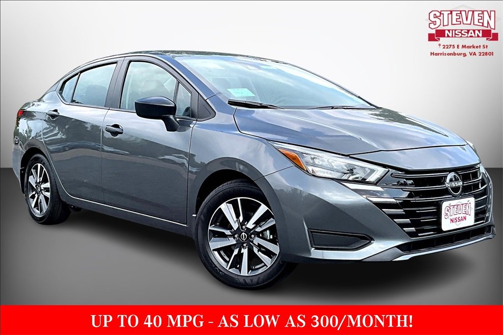 New 2025 Nissan Versa S w/ S Plus Package