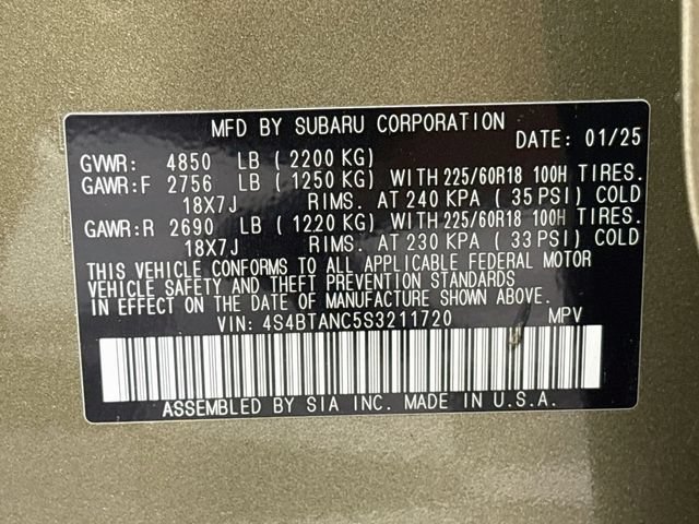 Certified 2025 Subaru Outback Limited AWD/4WD image 36