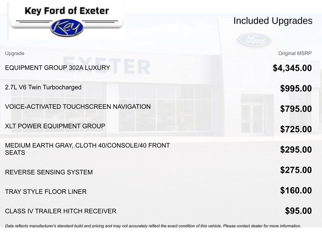Used 2019 Ford F150 XLT w/ Equipment Group 302A Luxury AWD/4WD image 12