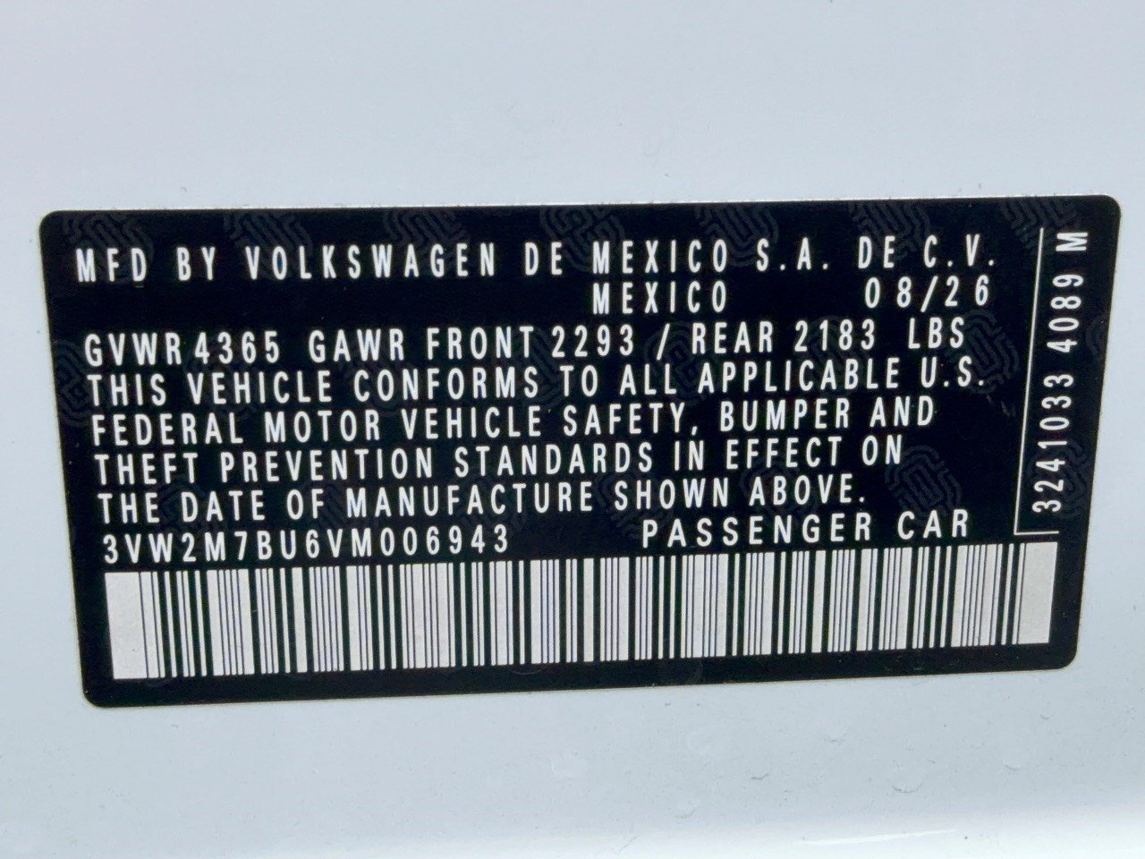 New 2027 Volkswagen Jetta GLI Autobahn FWD image 31