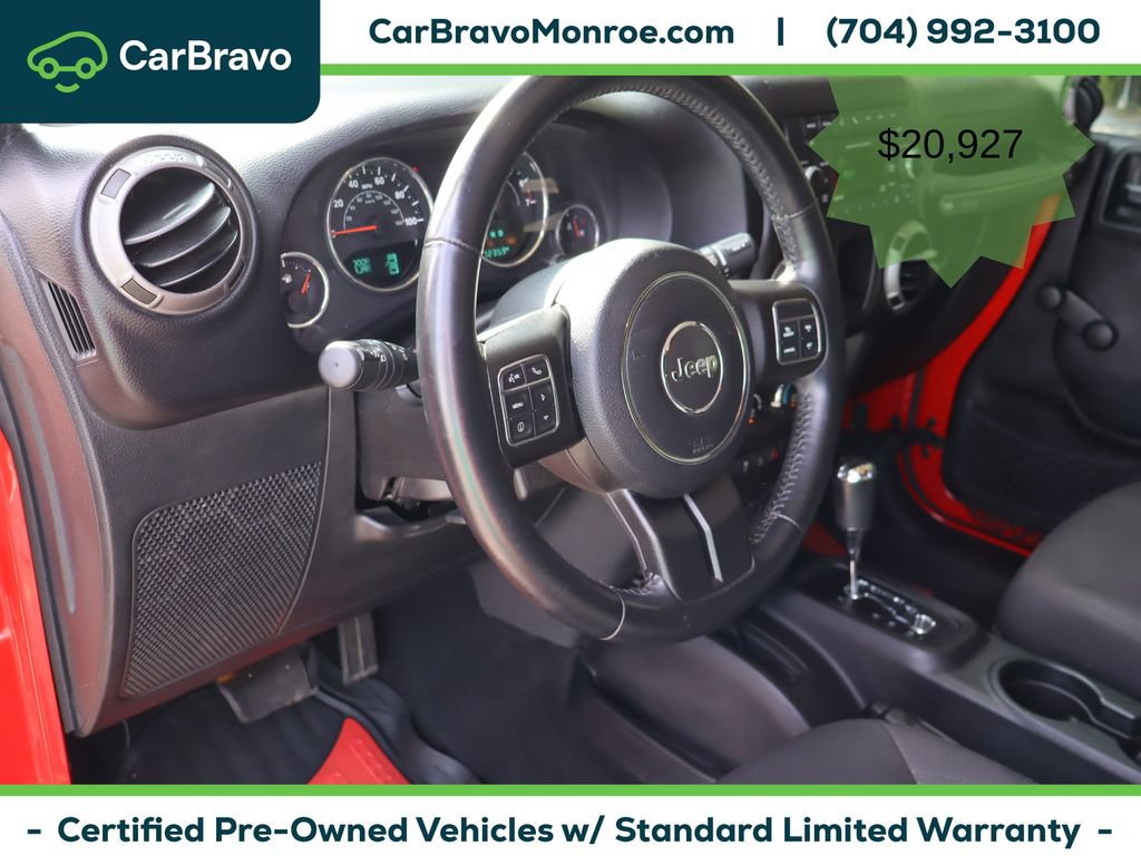 Used 2018 Jeep Wrangler Unlimited Sport w/ Connectivity Group AWD/4WD image 16