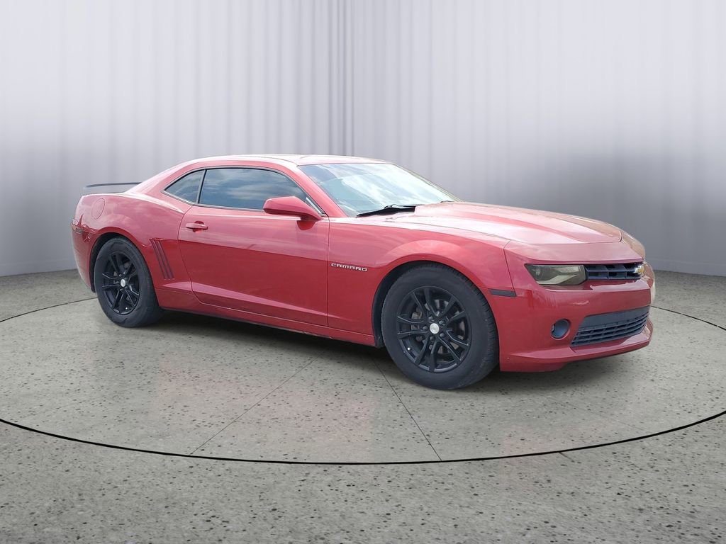 Used 2015 Chevrolet Camaro LT w/ Black Rally Stripe Package RWD image 2