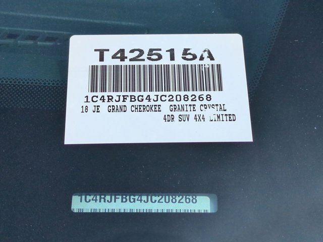 Used 2018 Jeep Grand Cherokee Limited image 19
