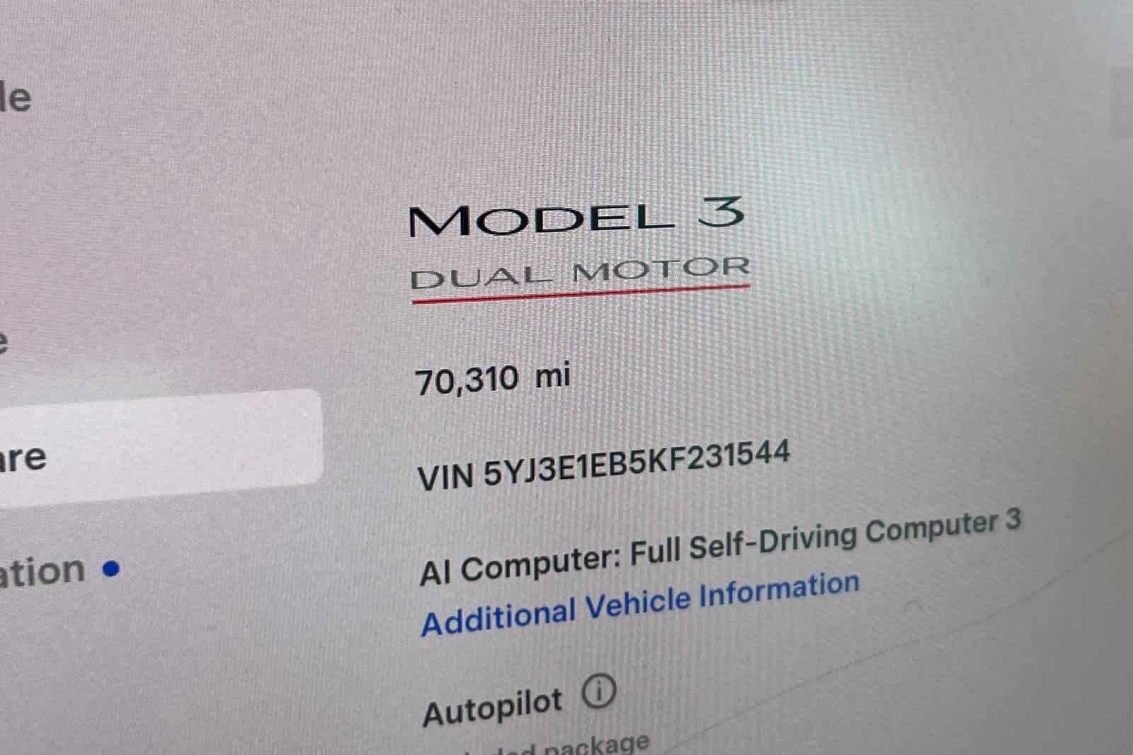 Used 2019 Tesla Model 3 Performance AWD/4WD image 24