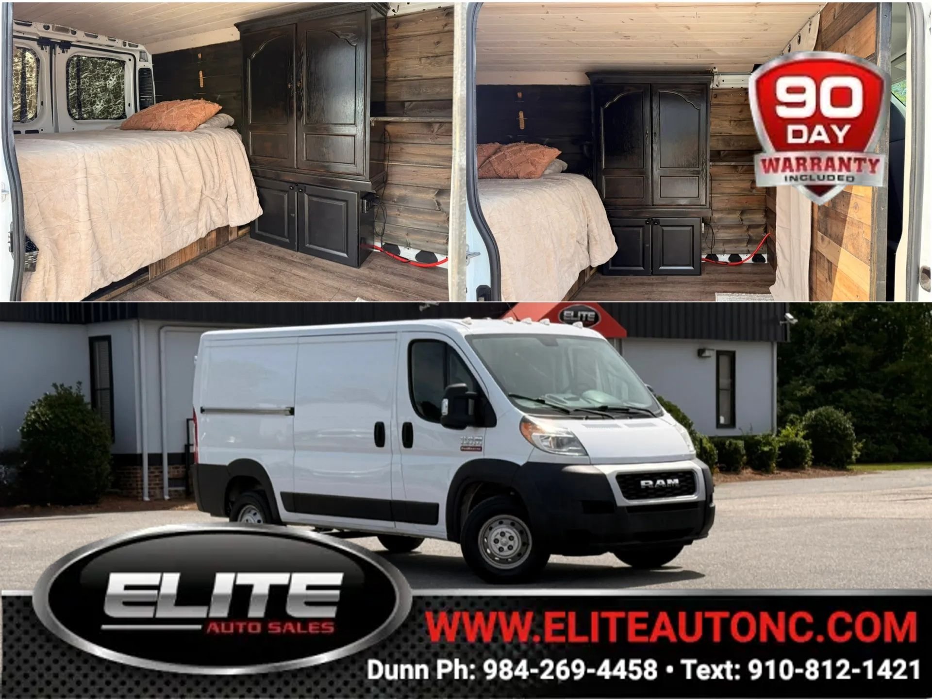 Used 2019 RAM ProMaster 1500 FWD image 1