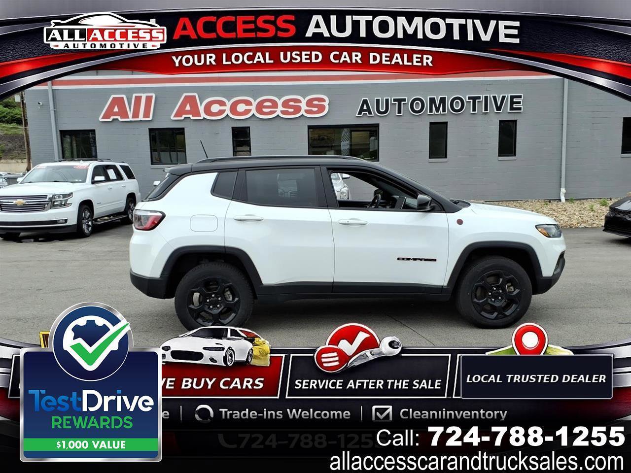 Used 2023 Jeep Compass Trailhawk