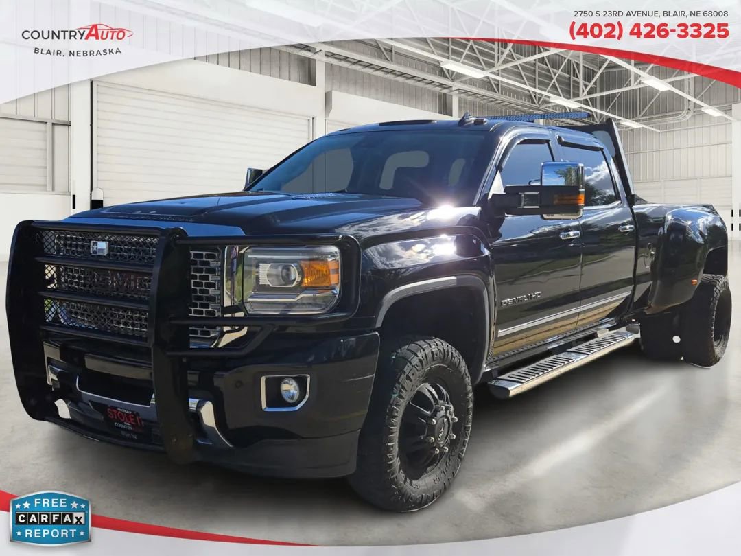 Used 2015 GMC Sierra 3500 Denali w/ Duramax Plus Package