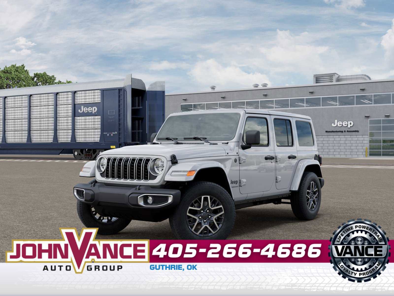 New 2025 Jeep Wrangler Unlimited Sahara w/ Technology Group AWD/4WD image 1