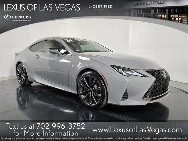 Certified 2024 Lexus RC 300 F Sport