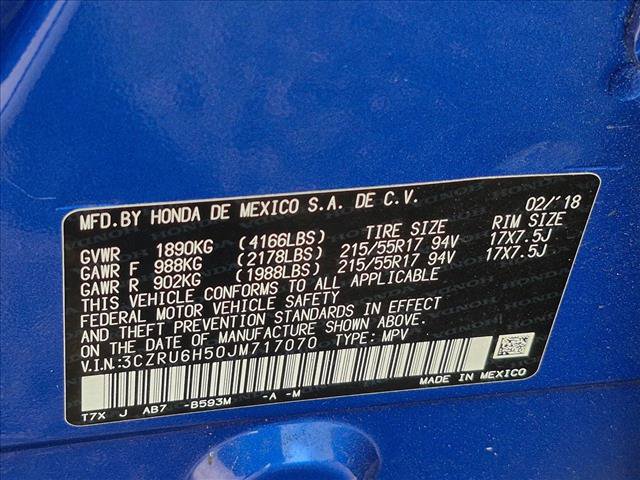 Used 2018 Honda HR-V EX image 19