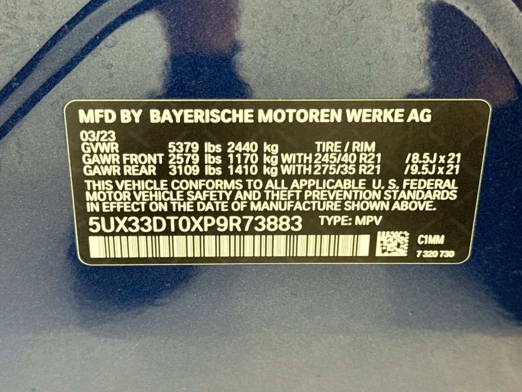 Certified 2023 BMW X4 xDrive30i w/ M Sport Package AWD/4WD image 34
