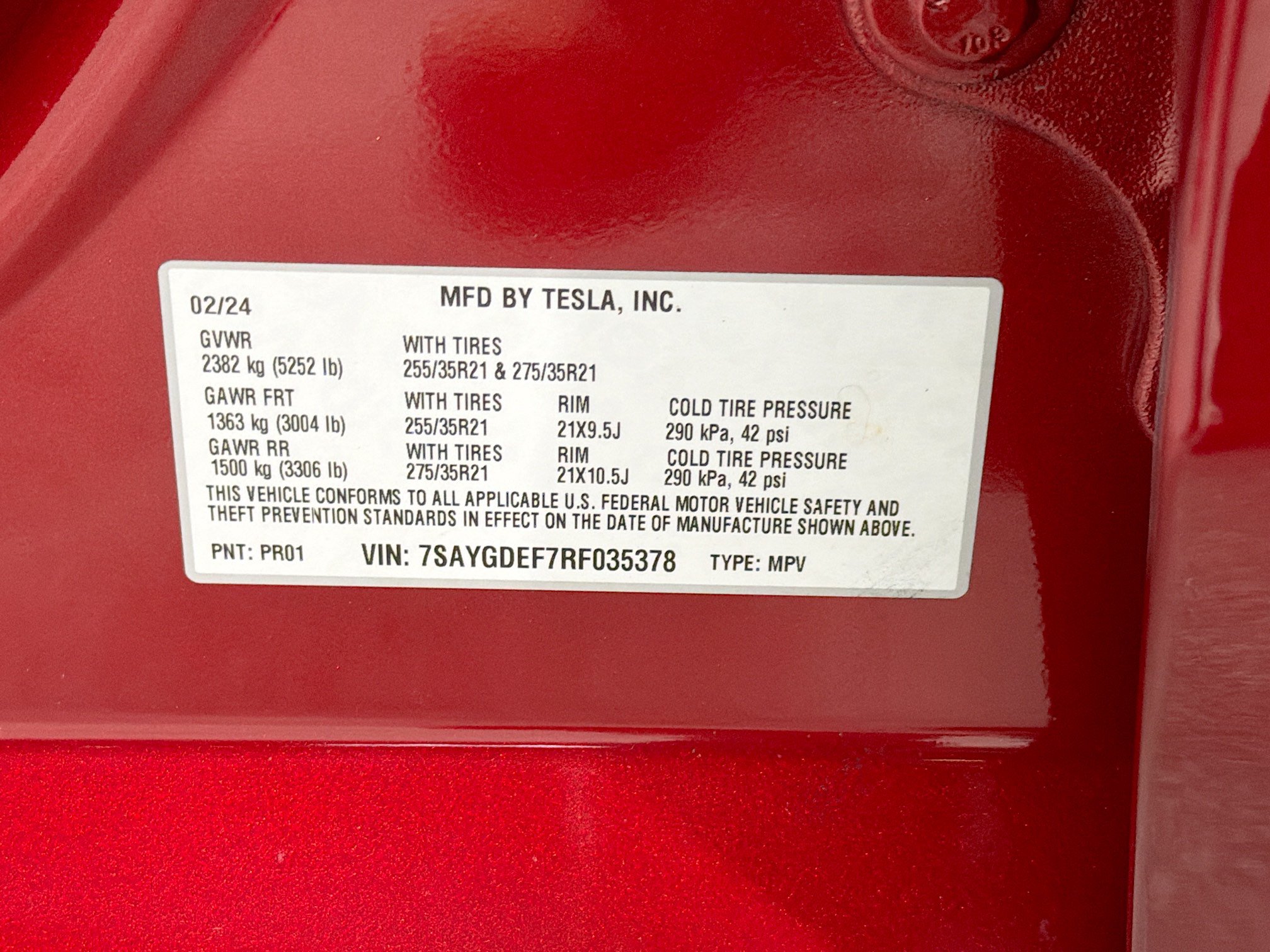 Used 2024 Tesla Model Y Performance AWD/4WD image 40