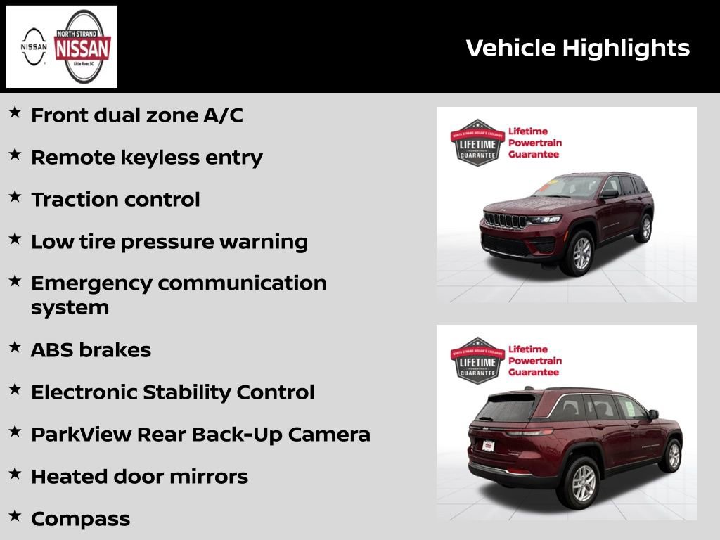 Used 2025 Jeep Grand Cherokee Laredo X image 3