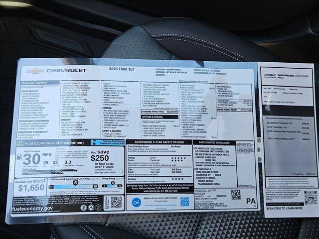 New 2026 Chevrolet Trax LT w/ Driver Confidence Package image 18