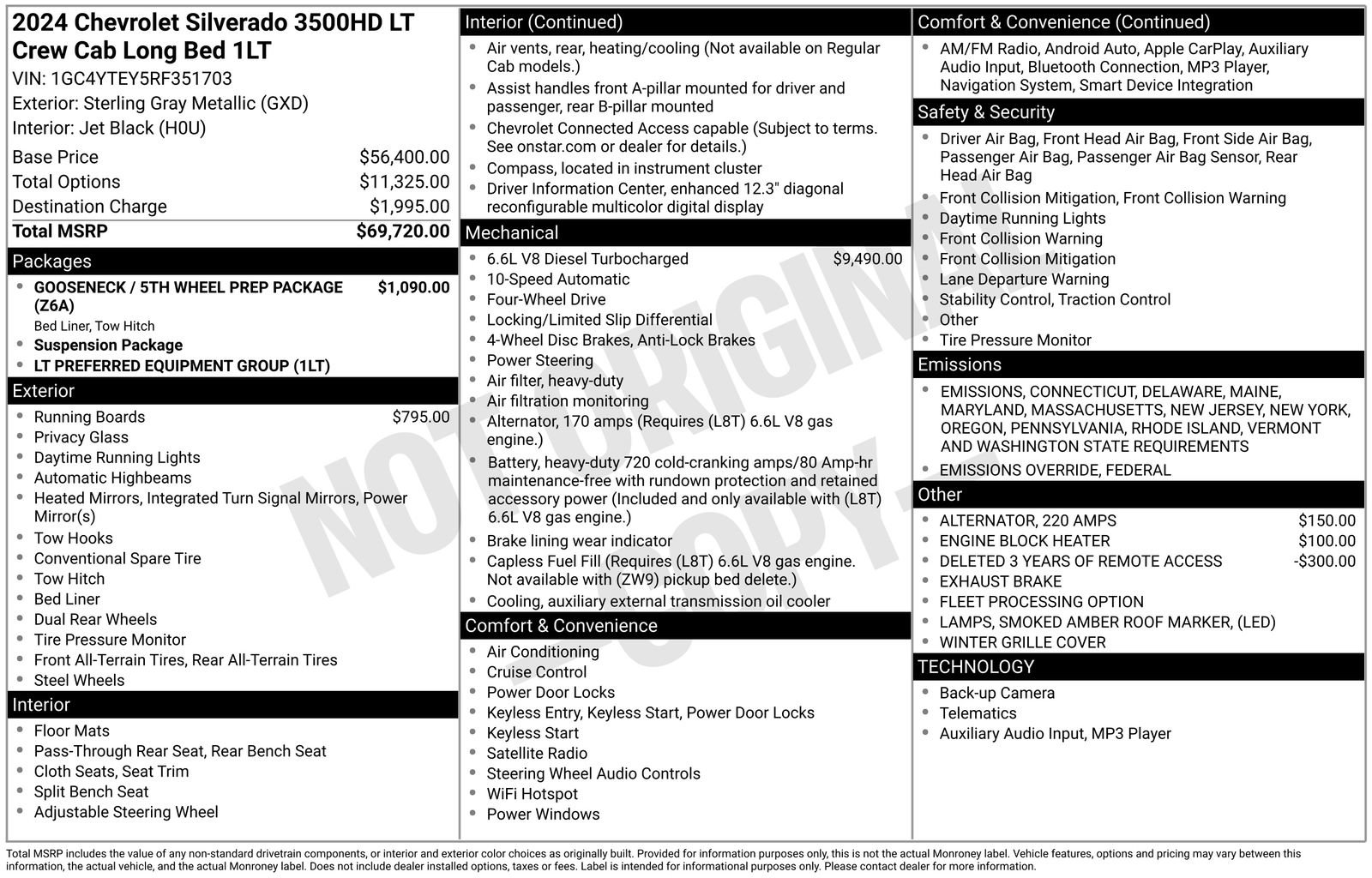 Used 2024 Chevrolet Silverado 3500 LT image 37