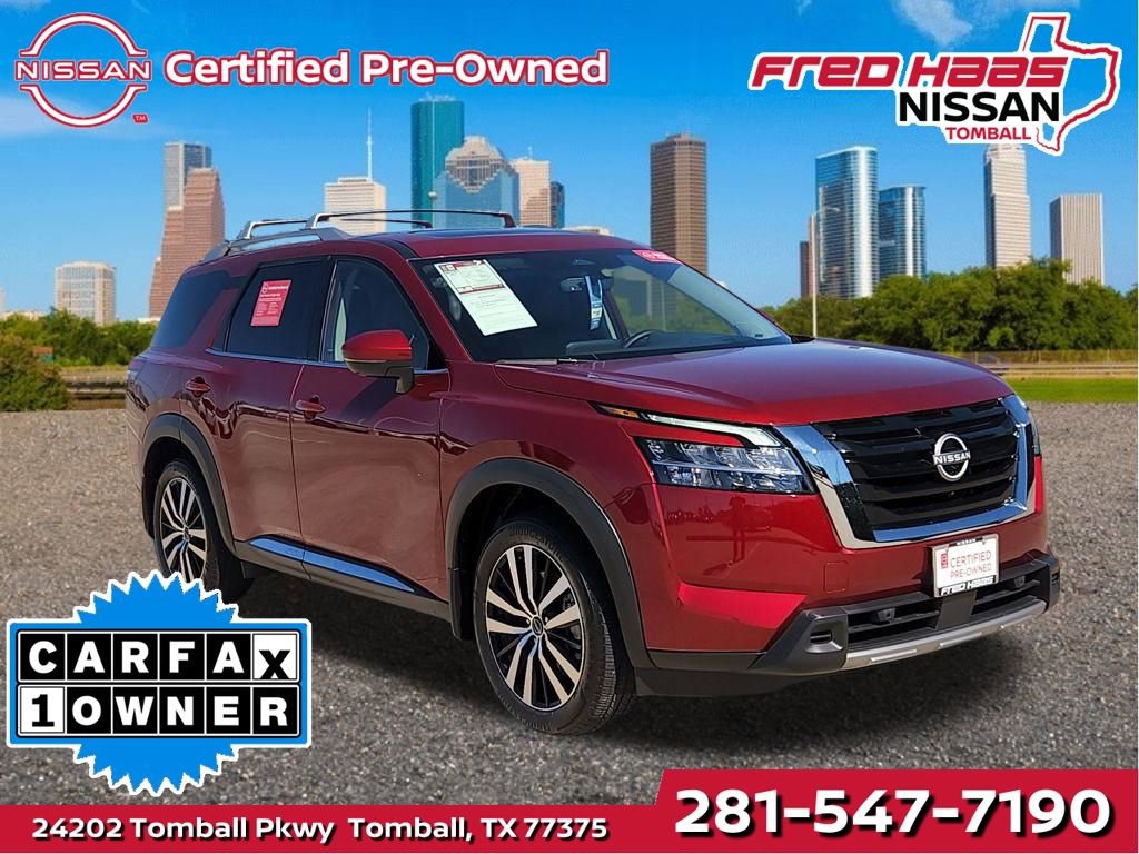 Certified 2024 Nissan Pathfinder Platinum