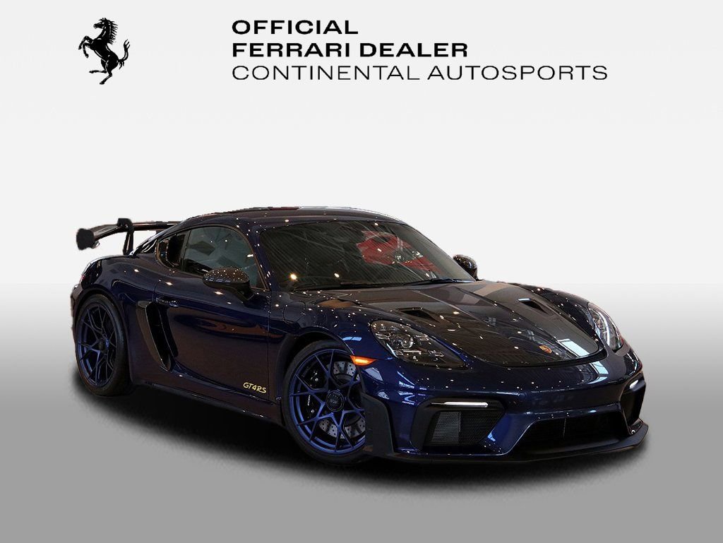 Used 2024 Porsche 718 Cayman GT4 RS RWD image 1