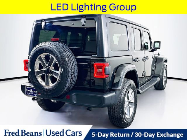 Used 2022 Jeep Wrangler Unlimited Sahara w/ LED Lighting Group image 9
