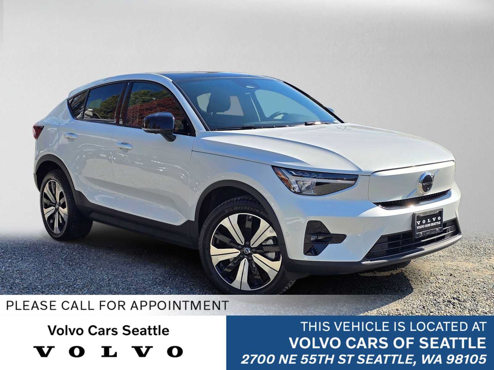 Certified 2023 Volvo C40 P8 Recharge Plus w/ Climate Package AWD/4WD image 1