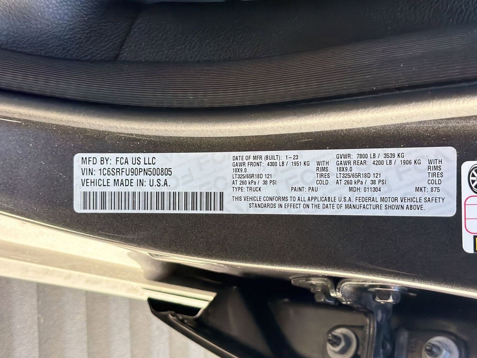 Used 2023 RAM 1500 TRX w/ TRX Level 2 Equipment Group image 19