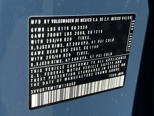 New 2026 Volkswagen Tiguan SE R-Line AWD/4WD image 34