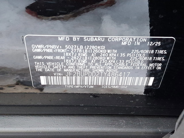 New 2026 Subaru Outback Limited image 21