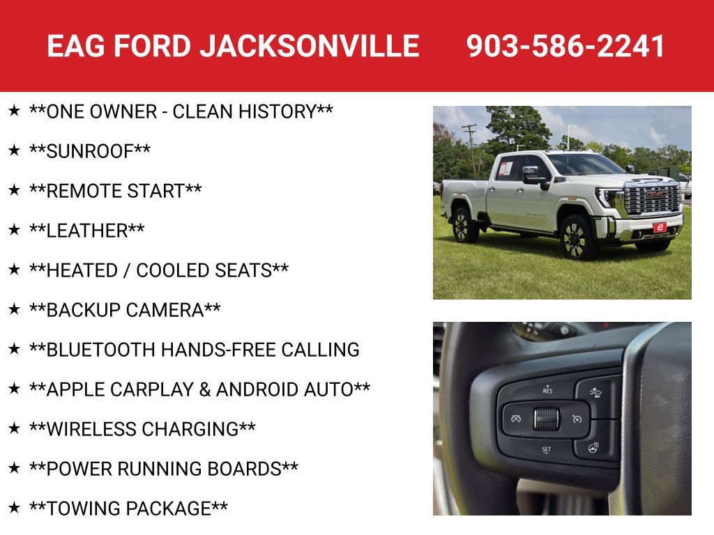 Used 2024 GMC Sierra 2500 Denali w/ Denali Reserve Package AWD/4WD image 4