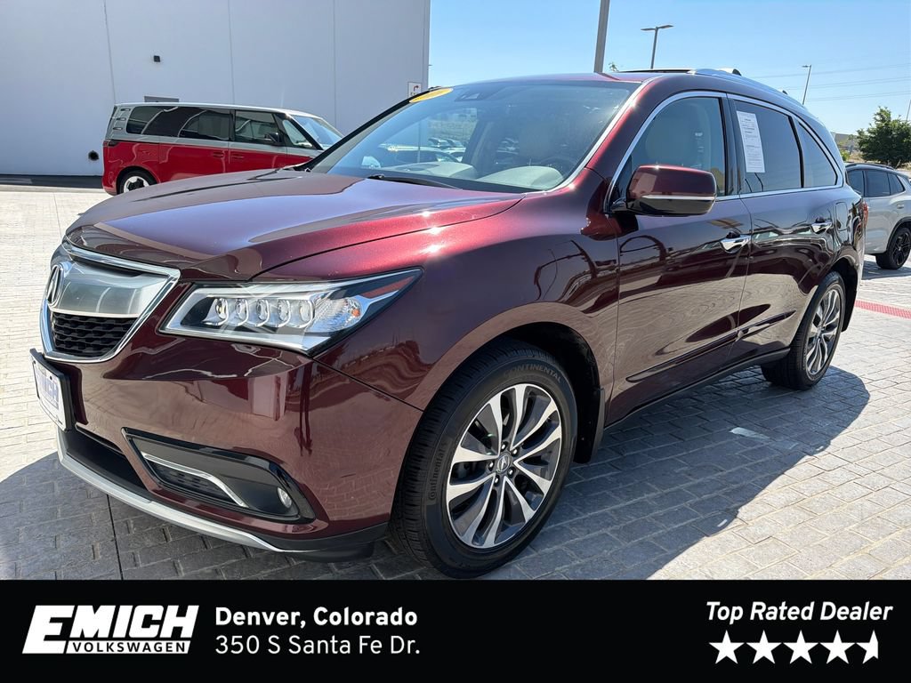 Used 2016 Acura MDX w/ Technology Package