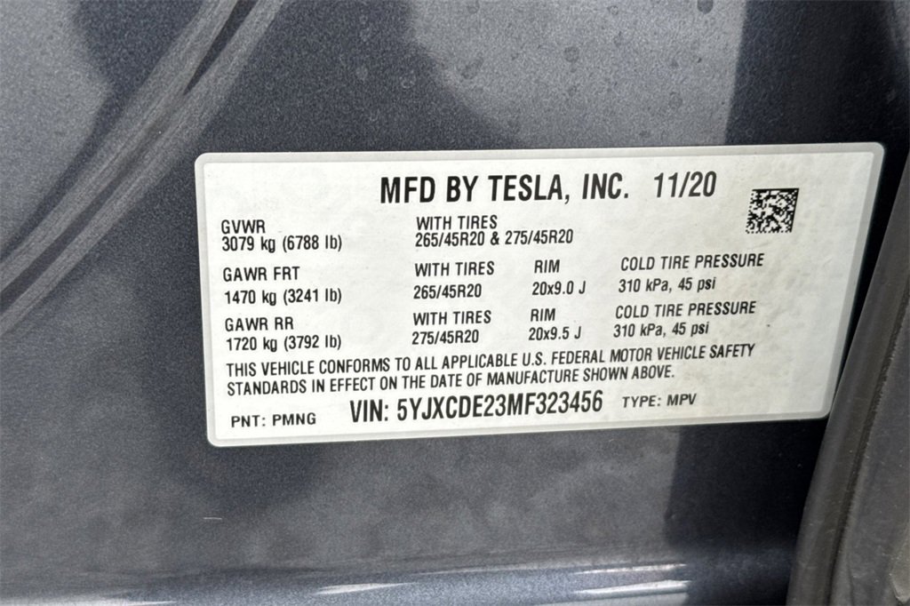 Used 2021 Tesla Model X Long Range image 28