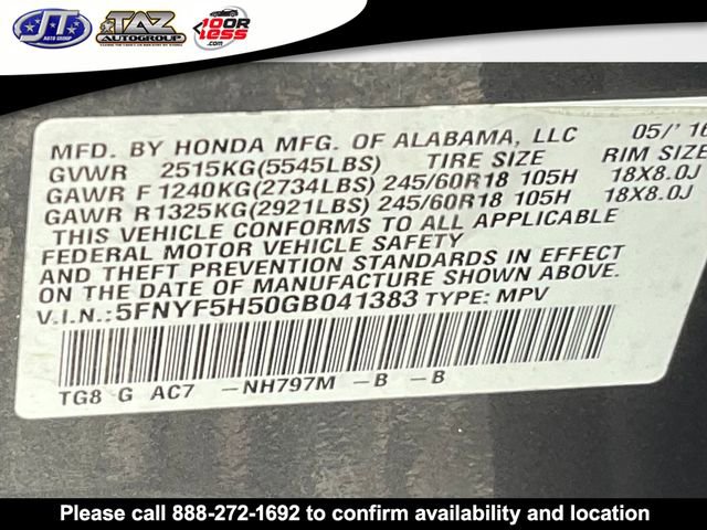 Used 2016 Honda Pilot EX-L image 23