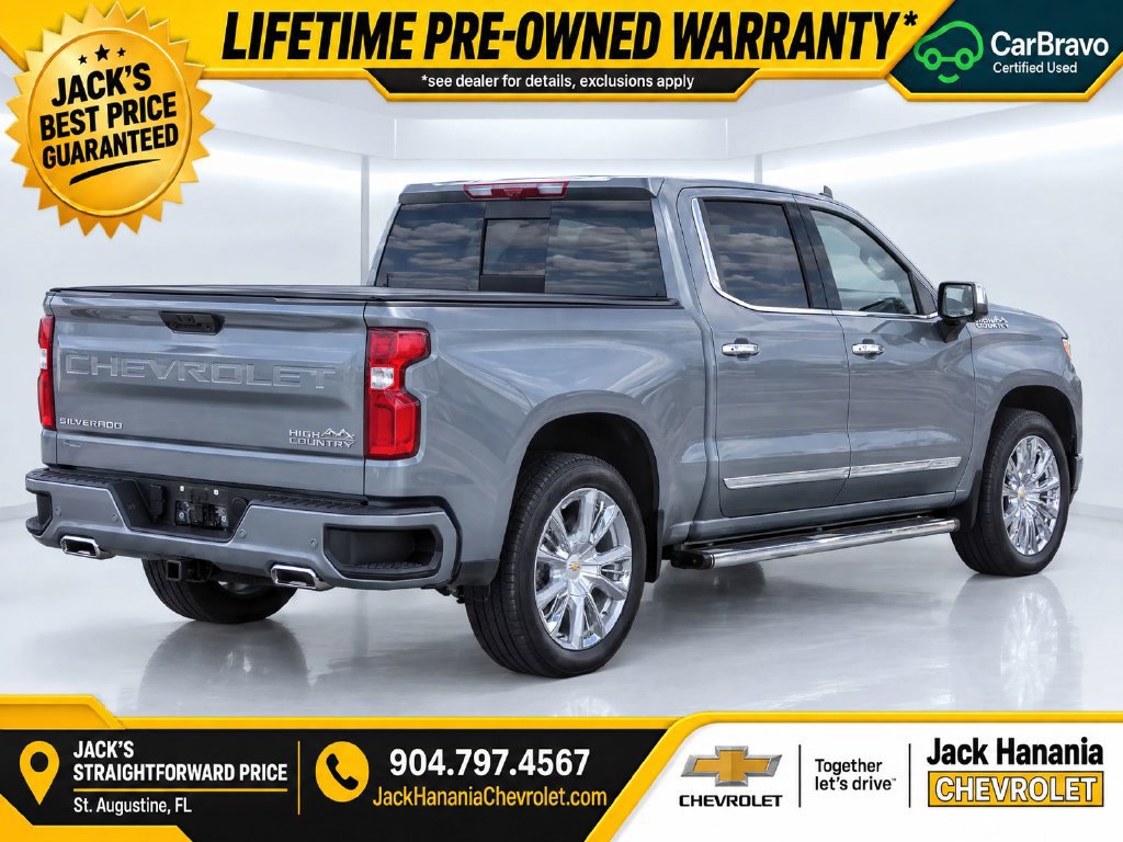 Certified 2025 Chevrolet Silverado 1500 High Country AWD/4WD image 7