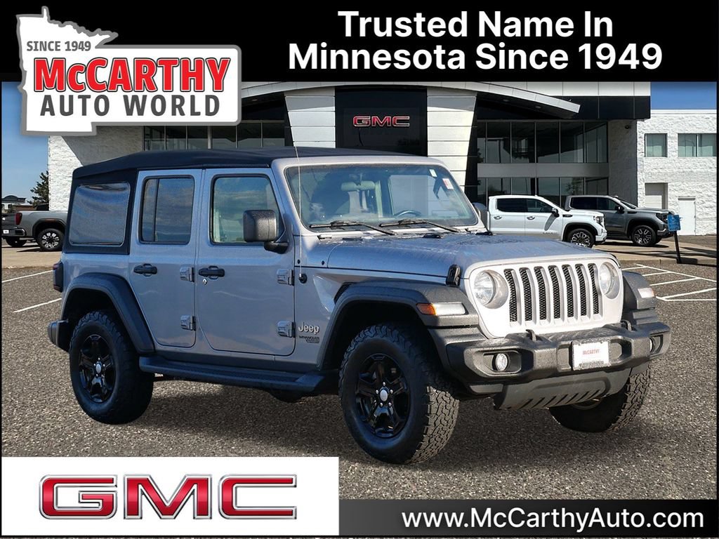 Used 2018 Jeep Wrangler Unlimited Sport S