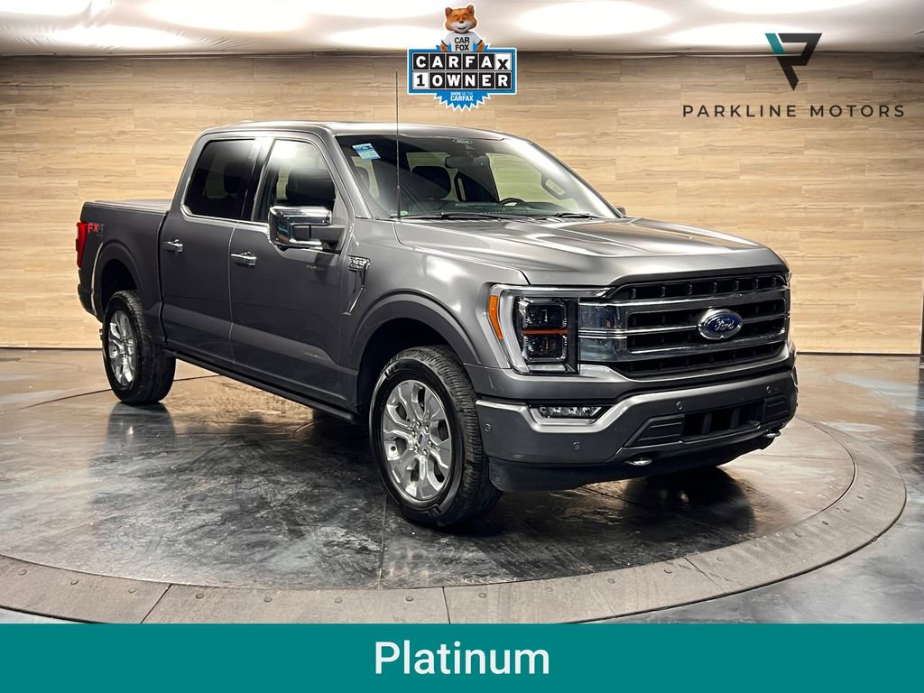 Used 2021 Ford F150 Platinum w/ Equipment Group 701A High AWD/4WD image 1