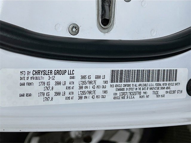 Used 2012 RAM 1500 Outdoorsman image 11