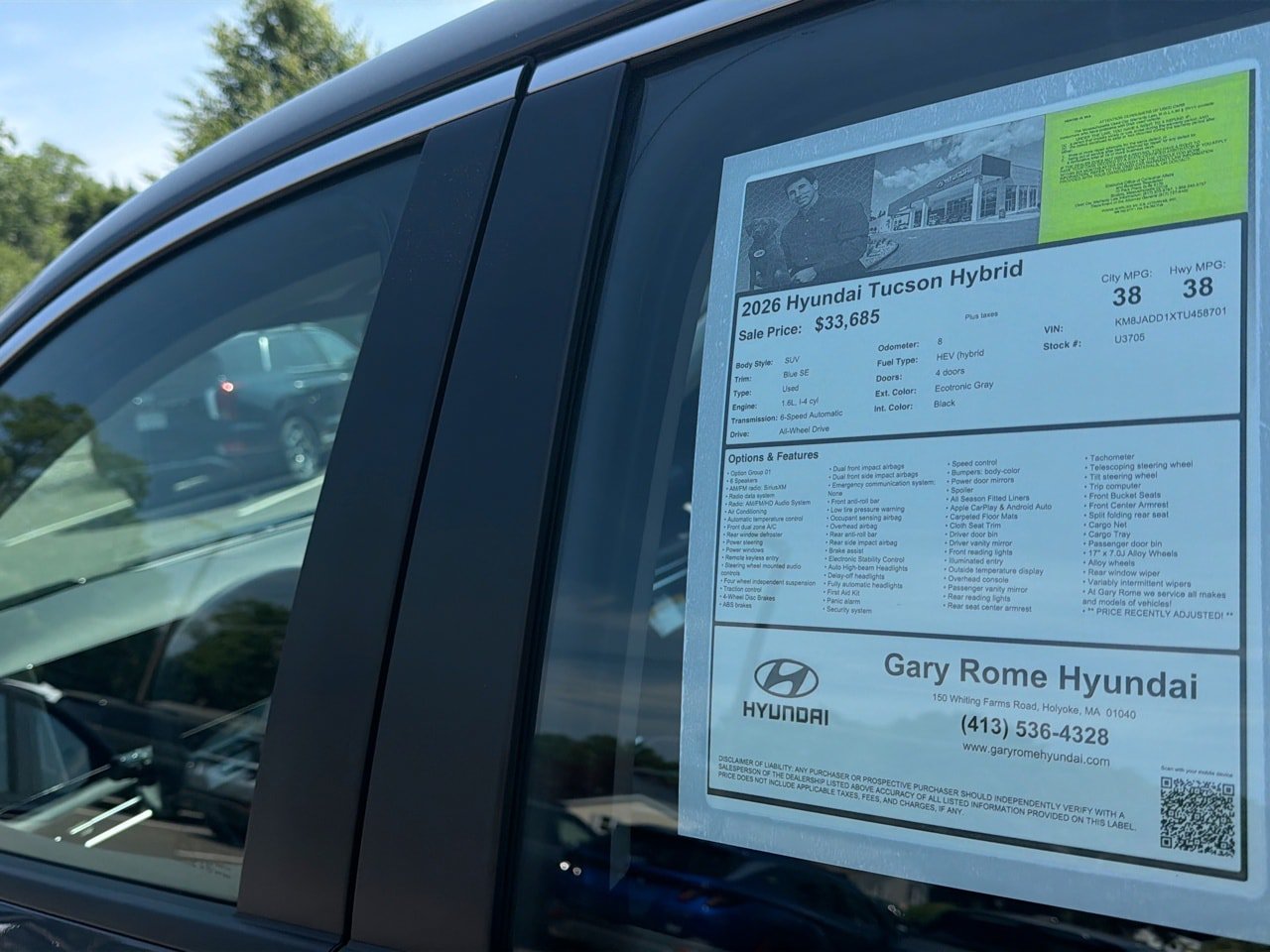 Certified 2026 Hyundai Tucson Blue SE AWD/4WD image 28