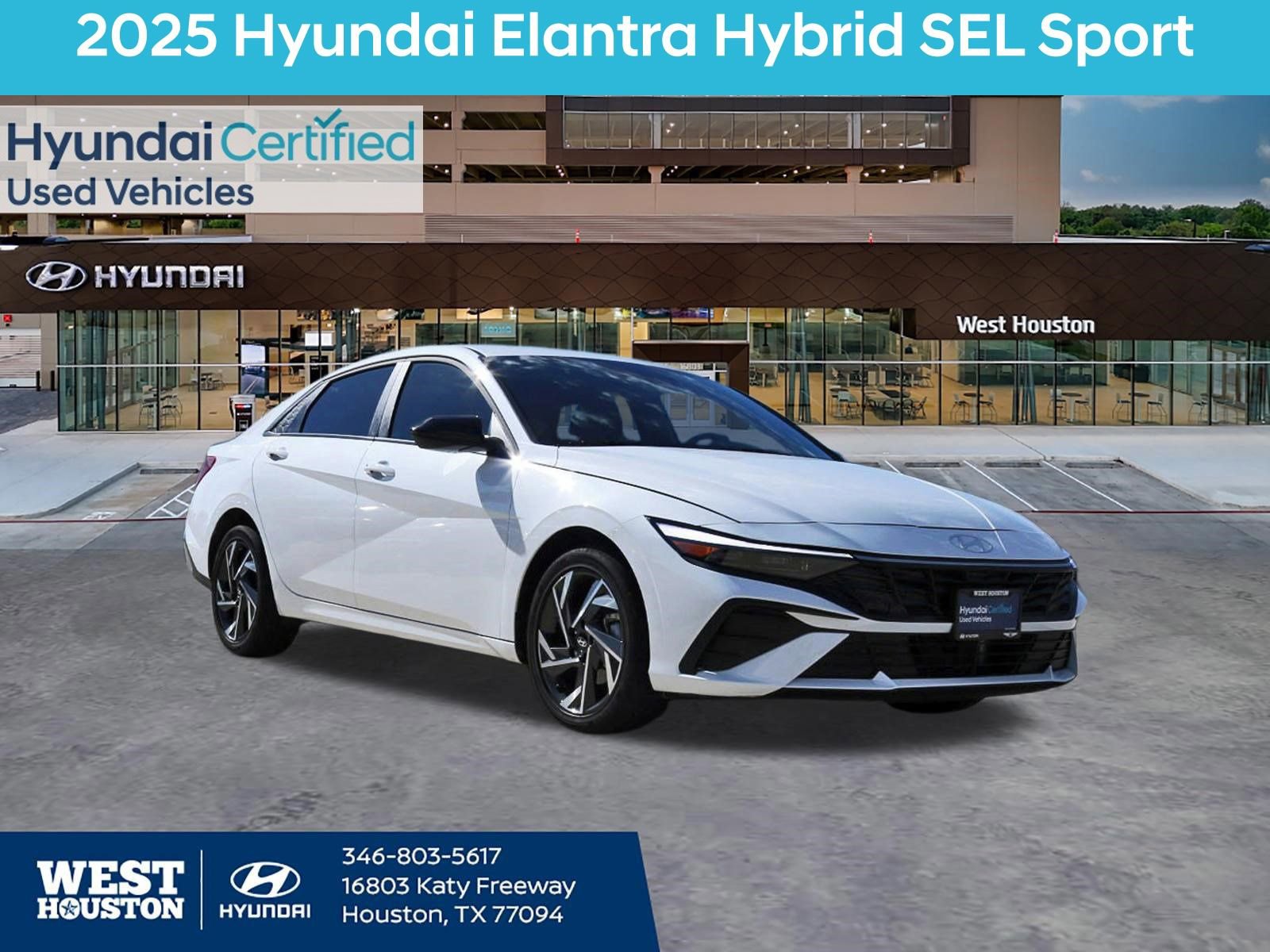 Certified 2025 Hyundai Elantra SEL FWD image 1