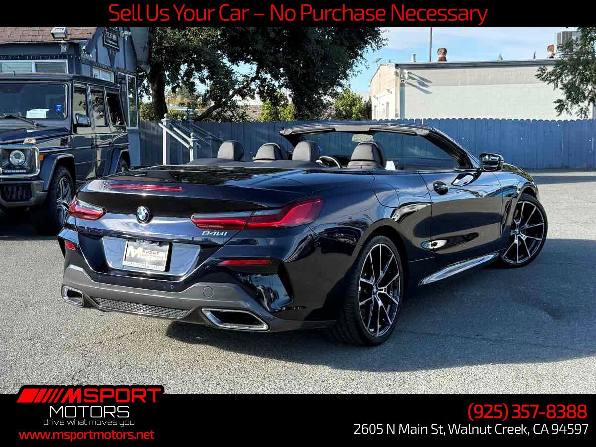 Used 2020 BMW 840i Convertible w/ M Sport Package RWD image 9