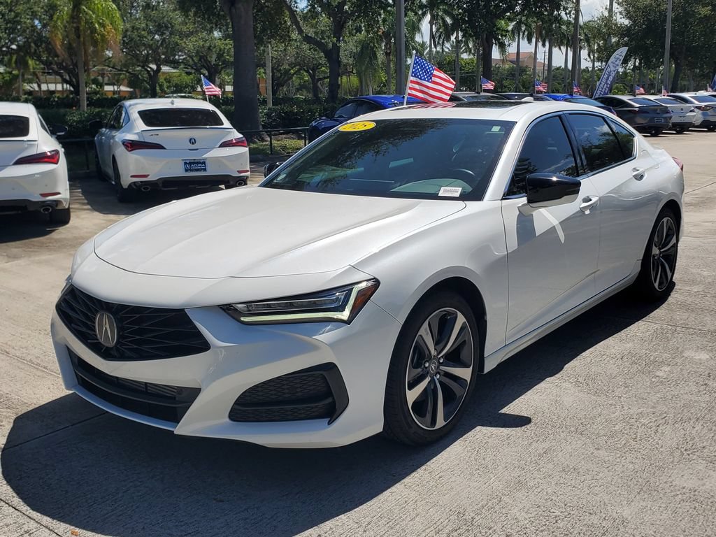 Certified 2025 Acura TLX w/ Technology Package FWD image 3