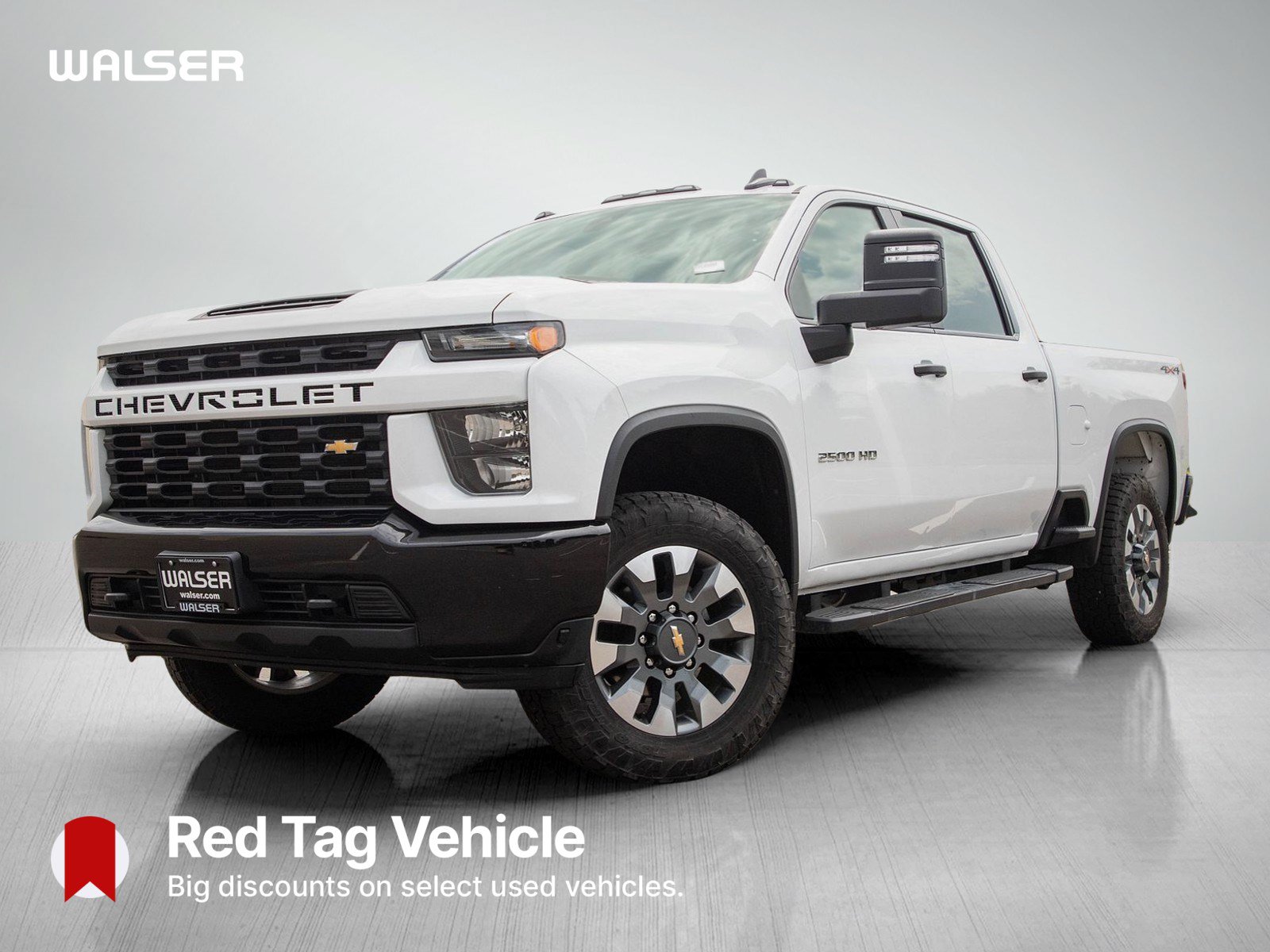 Used 2022 Chevrolet Silverado 2500 Custom w/ Custom Value Package AWD/4WD image 1