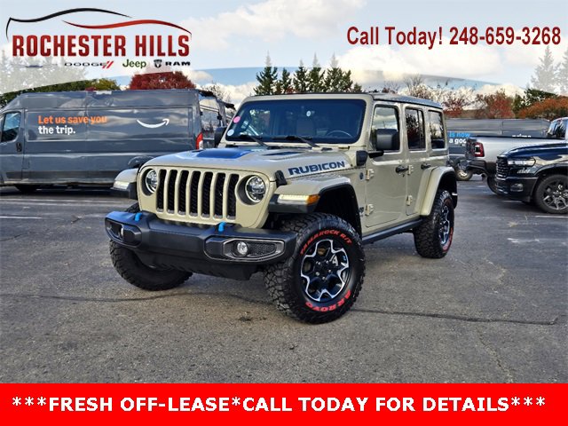 Used 2022 Jeep Wrangler Unlimited Rubicon 4xe w/ Cold Weather Group