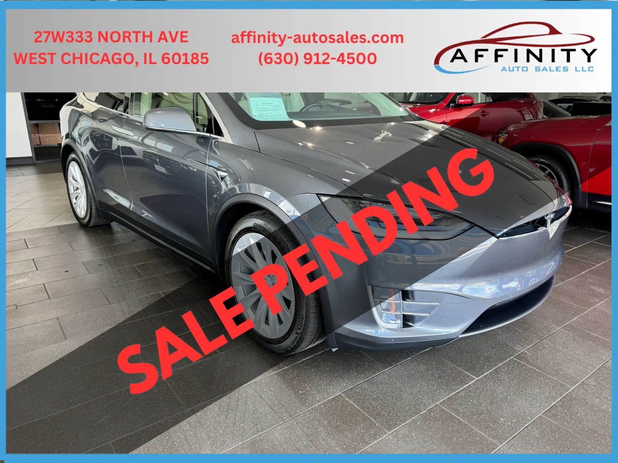 Used 2017 Tesla Model X 90D AWD/4WD image 6