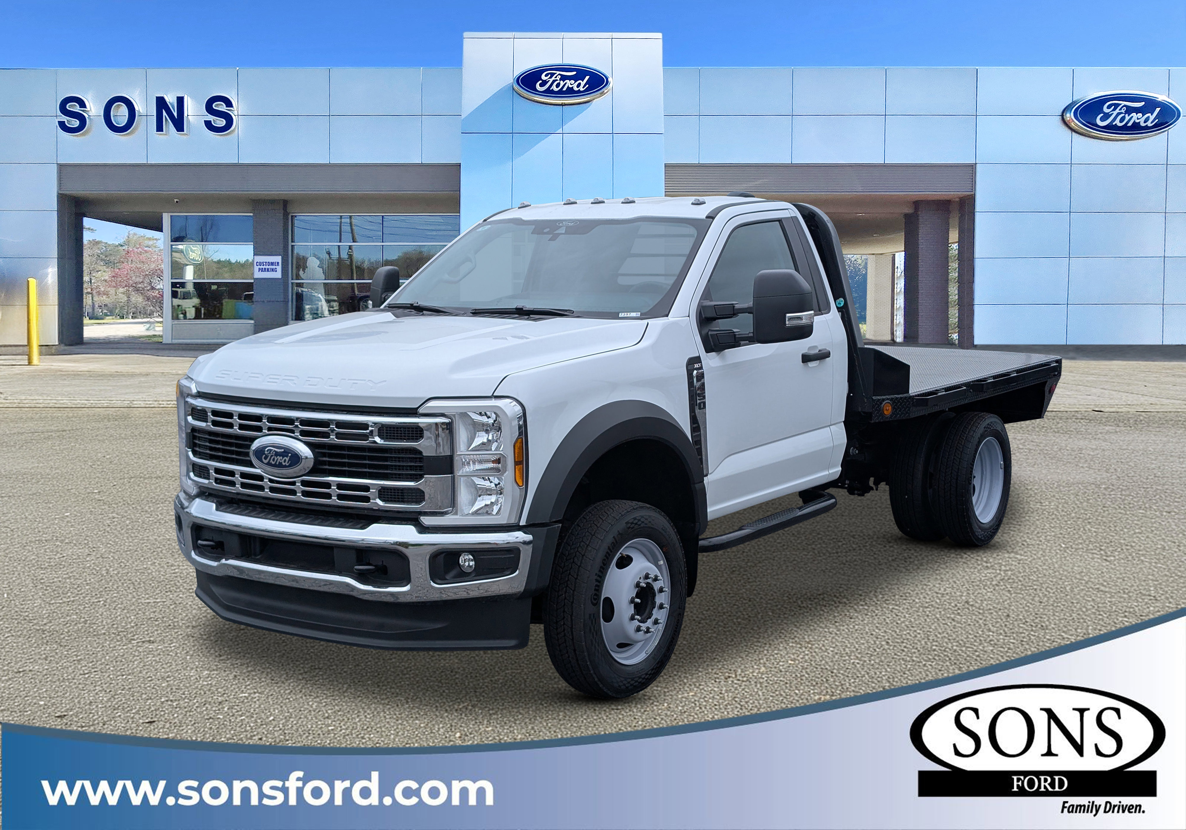 New 2026 Ford F450 XLT w/ Ambulance Prep Package