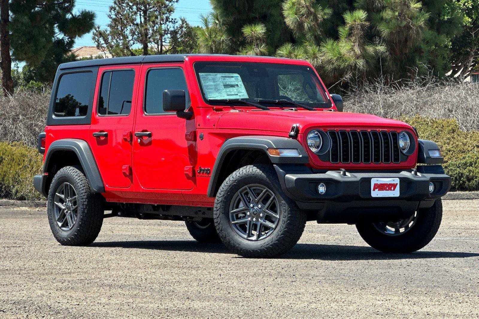 New 2025 Jeep Wrangler Sport S