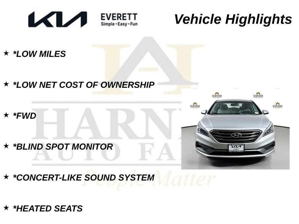 Used 2015 Hyundai Sonata Sport w/ Option Group 04 FWD image 9
