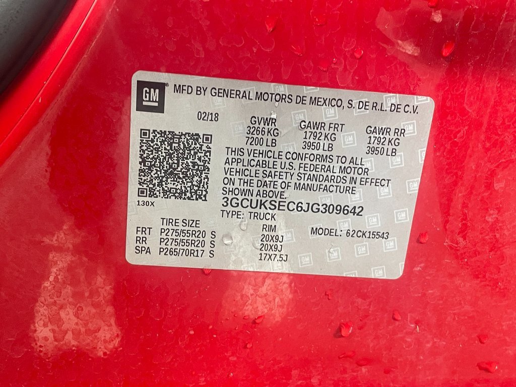 Used 2018 Chevrolet Silverado 1500 LTZ w/ Sport Package image 26