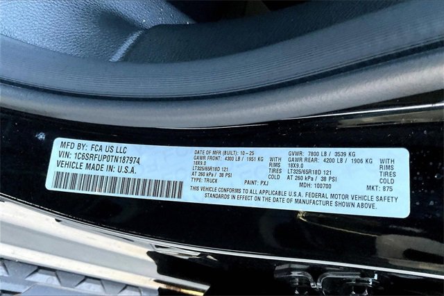 New 2026 RAM 1500 RHO w/ RHO Level 1 Equipment Group image 15